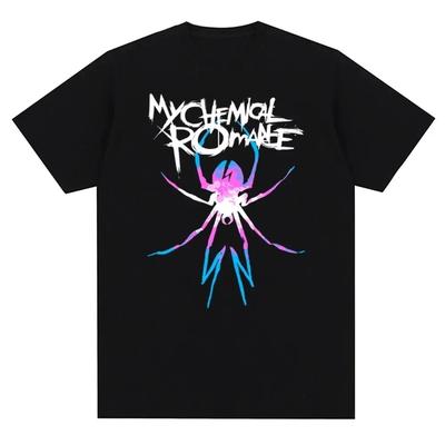 My Chemical Romance Mcr Band Men Women T-Shirt Printed T Shirt Casual Short Sleeve Tshirt Streetwear Trend Tee Tops Best Selling