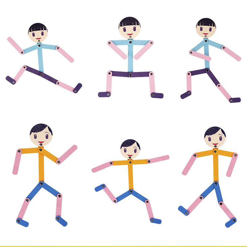 Kids Montessori Toys Fine Motor Training Early Learning Education DIY Shape Matching Puzzle Educational Toys For Children