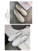 2025 Trendy Women's White Casual Canvas Shoes: Simple & Stylish for Summer Travel