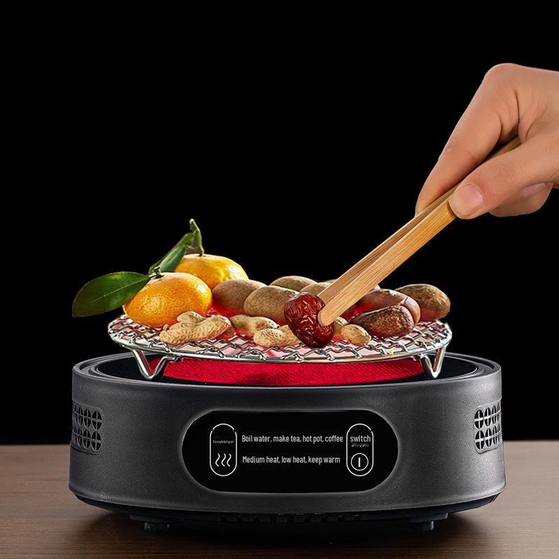 Michu Electric Ceramic Stove Tea Maker: Compact Automatic Water Boiler with Heat Preservation.