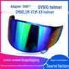 DV610 Full-Face Helmet Visor Compatible with SM961, SMX7, SMX8