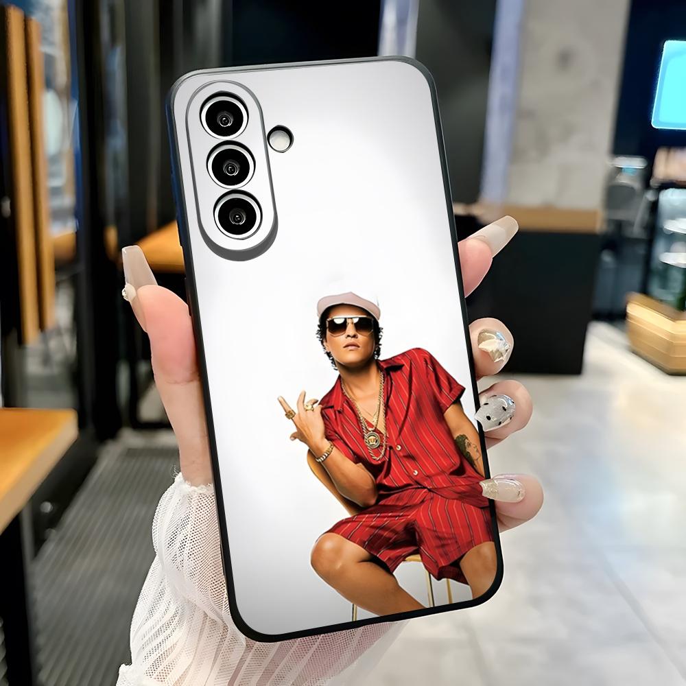 Bruno Mars Phone Case For Samsung S26 S25 Plus S20 S20 Plus S22 Ultra S23 FE S21 Plus S21 Ultra Soft Cover