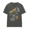 Star Trek 50 Year Frontier Ladies T-Shirt S-2XL, Charcoal