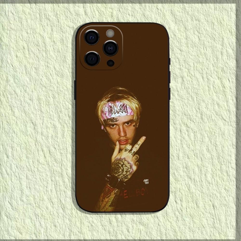 L-Lil Peep Cry Baby Phone Case For iPhone 16,15,14,13,12,11,Pro,X,XS,Max,XR,Plus,Mini Soft Black Cover