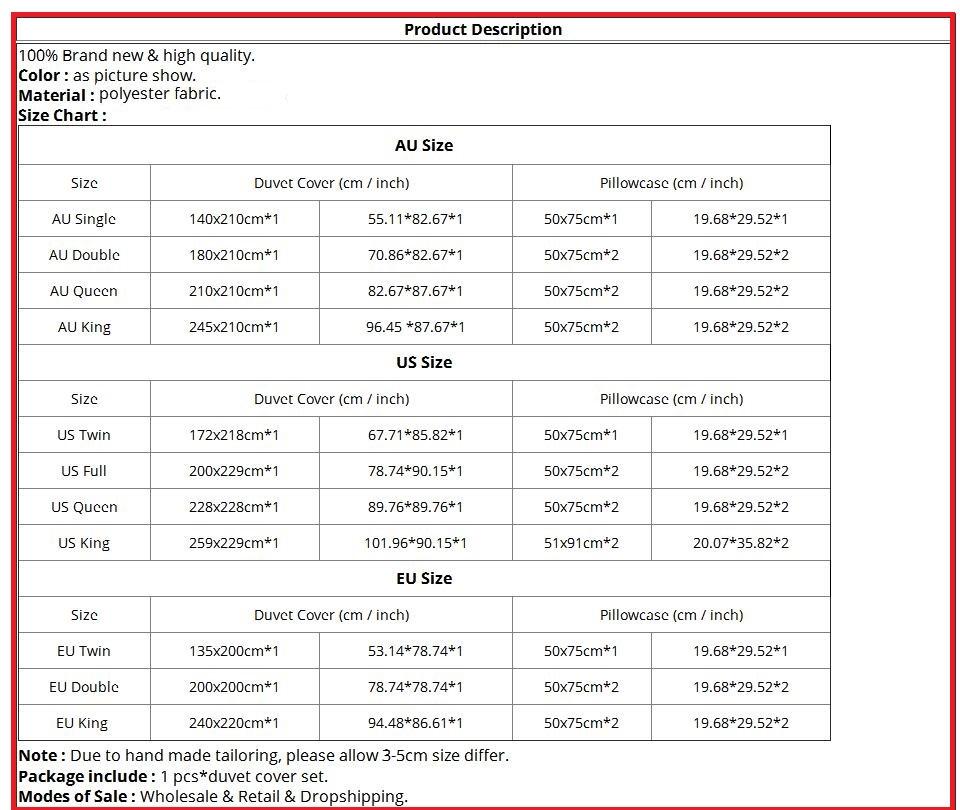 Set Biancheria da Letto 3D alla Moda Stranger Things Lusso Stampato Personalizzato /King /Europa /Usa, Set Copripiumino Singolo Matrimoniale Queen King