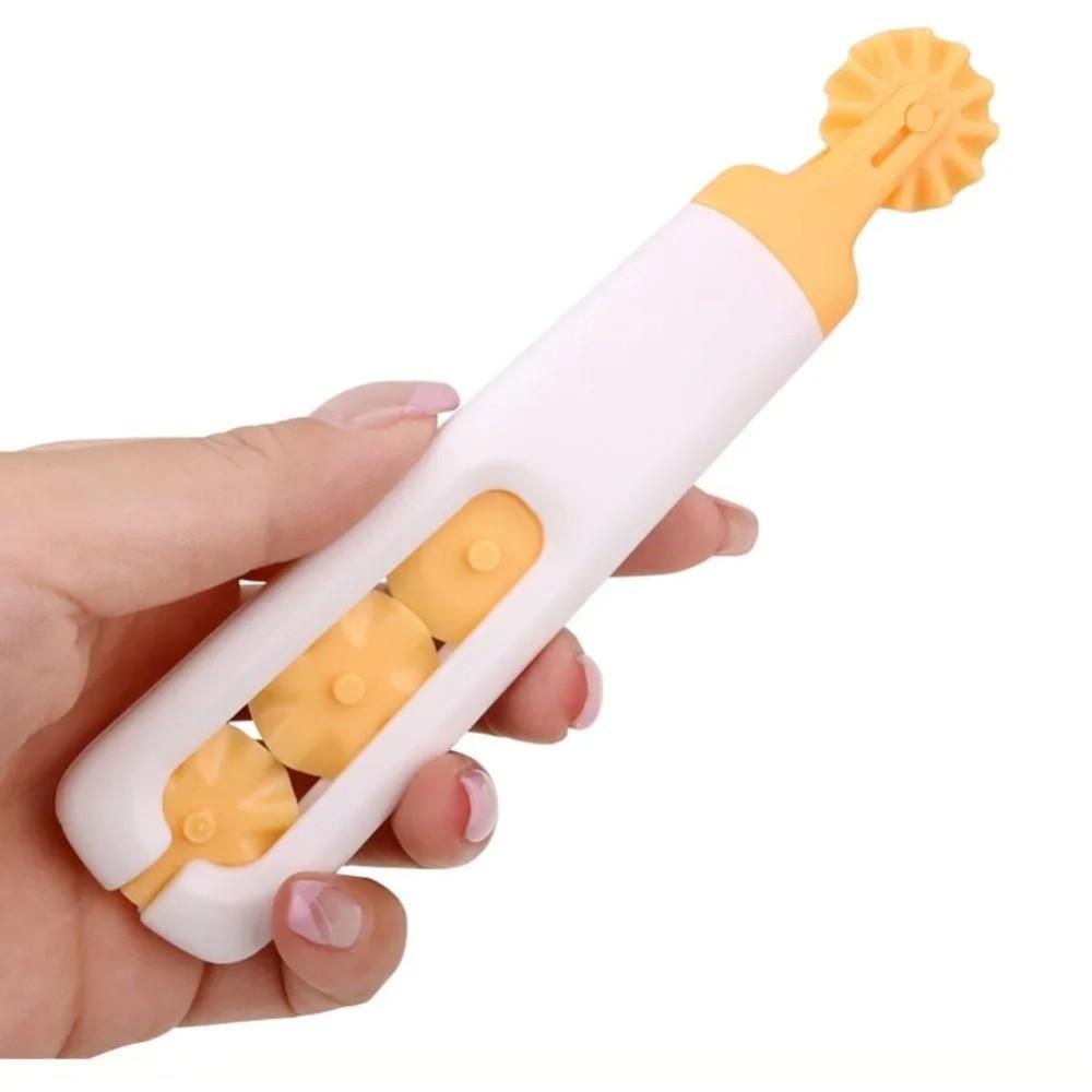Plastic Dumpling Biscuit Roller Cutter Fancy Pie Cutting Artifact  Household Baking Tool