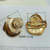 Seashell-Shaped Luxury Bikini Chest Buckle