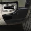Für Land Rover Defender 90 110 130 2020-2024 PVC Schwarz Auto Frontstoßstange Front Ecke Verkleidung Aufkleber Auto Zubehör