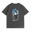 Unisexs Clothing New 100 Cotton Summer TShirt Dragon Ball Unisexs TShirt Vegeta Print Casual Unisexs TShirt