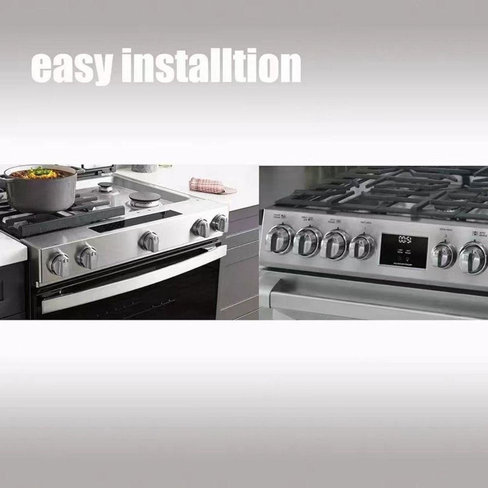 Metal Stove Knob Replacement Parts Gas Range Knob Replacements  Fit for Gas Range/Oven