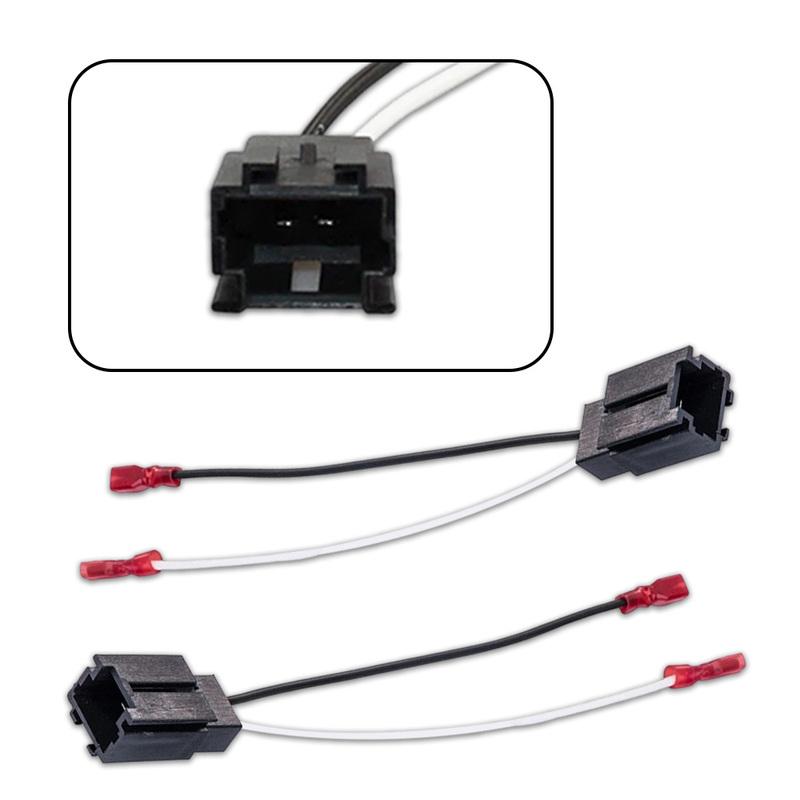 2pcs Audio Speaker Cable Adapter Plug Studio Wire Harness Connector For Citroen C2/Peugeot 206 1999-2015