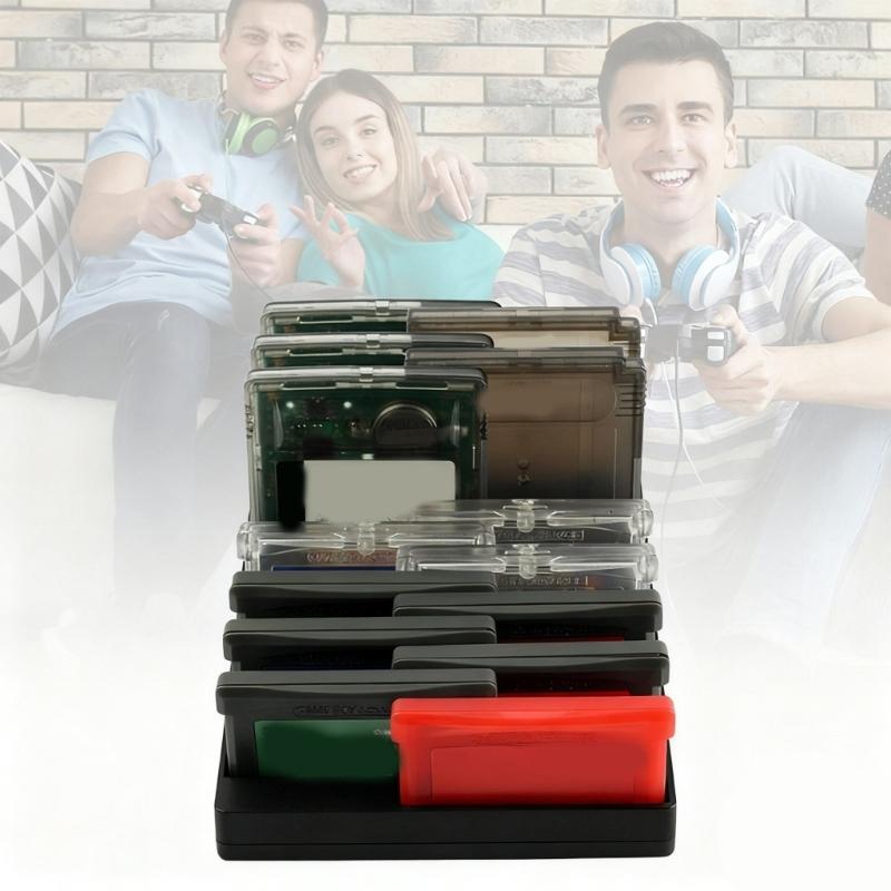 14 In 1 Game Card Storage Organizers for NS Game Systems Space Saving Design Antislip Base Storage Holder