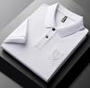 T-shirt Estiva a Maniche Corte da Uomo, Polo Casual Larga a Manica Corta con Colletto T-shirt da Uomo