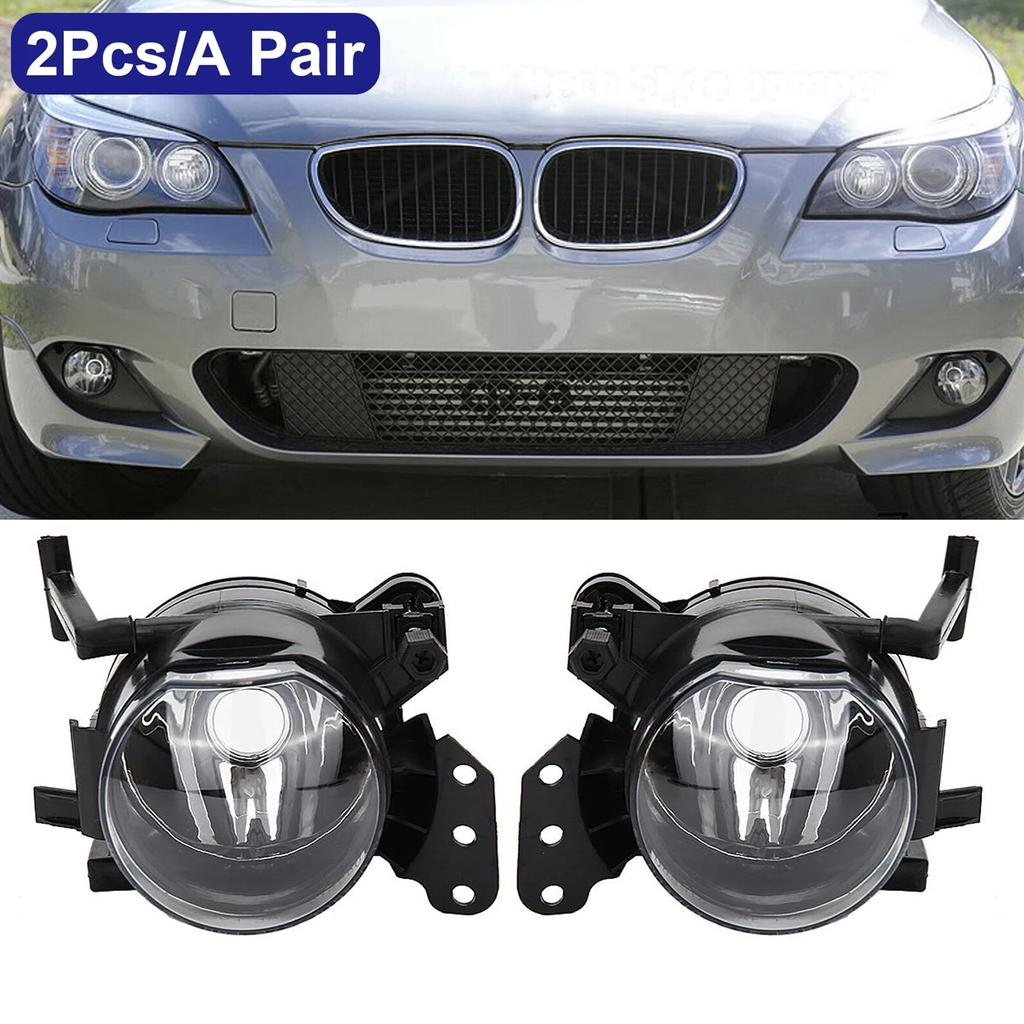 Pair Car Fog Light Housing for E60 E90 E63 E46 328i 335i 328xi 335xi 63176910792 63176920704 63176910791 63176920703
