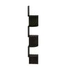 Furinno Rossi Espresso Corner Shelf, 5-Tier Wall-Mounted Floating Shelf [Officially Imported from Japan]