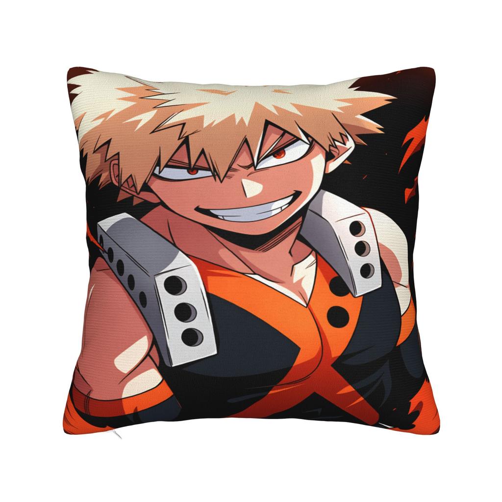 Anime-Kissenbezug K-Katsuki B-Bakugo Modischer Kissenbezug für Couch, Sofa, Schlafzimmer