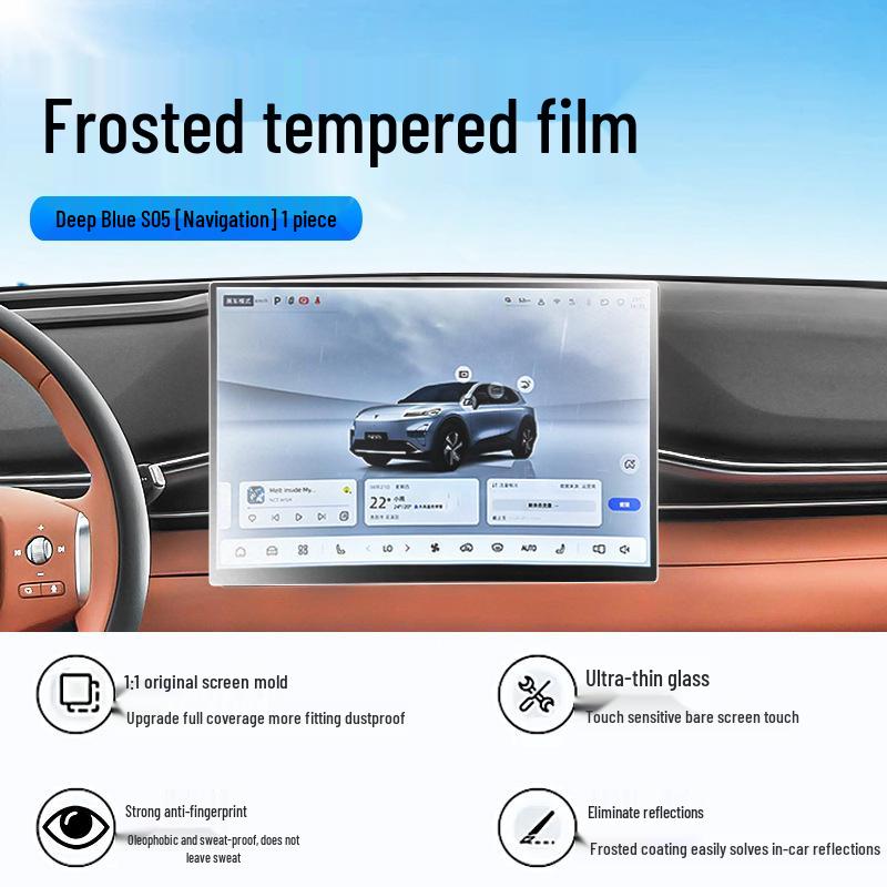 Tempered Glass Screen Protector for 24-26 Changan Shenlan S05 Center Control Display