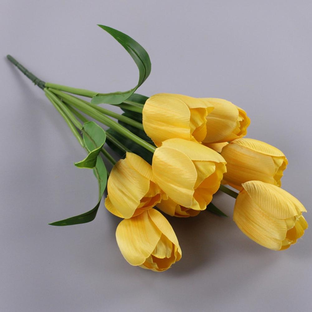 Wedding Fake Tulips Fake Tulips Home Decor Plastic Plants