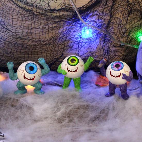 

Смола ужас мультфильм глазное яблоко статуя скульптура домашний офис гостиная настольное украшение