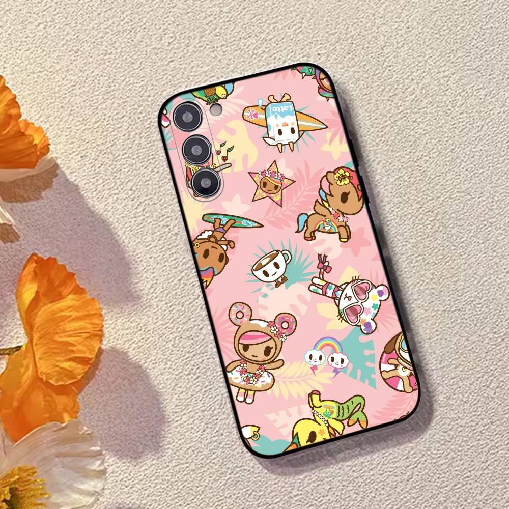 Japan T-Tokidokis Phone Case Silicone Soft For Samsung Galaxy A73,A72,A71,A70,A53,A52,A51