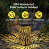 Large Solar Lanterns Outdoor Waterproof, 2 Pack Hanging Solar Lanterns, LED Tree Outdoor Lantern for Metal, Waterproof Lantern for Patio Porch