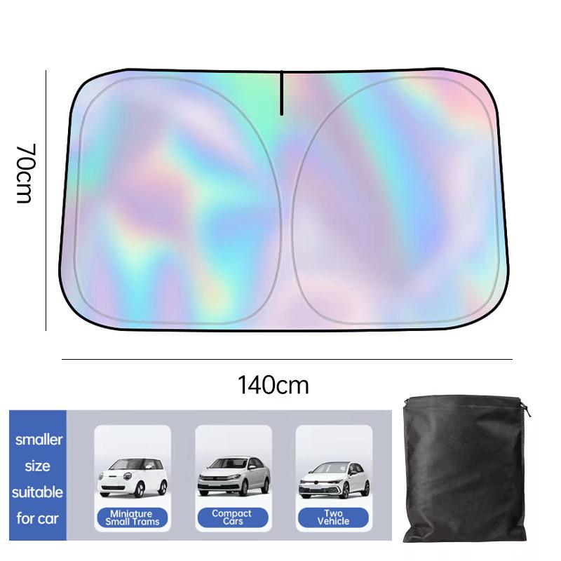 Car Front Windshield Sunshade Cover For Cadillac CT4 CT5 CT6 Car Front Window Sunshade Automobile Interior Anti-UV Accessories