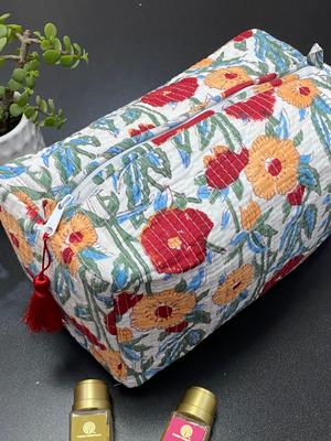 LARGE Multipurpose Quilted Pouch/ Bag