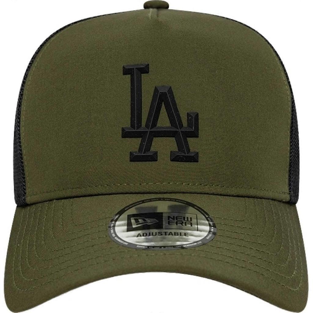 Gorra Trucker New Era para Hombre 9FORTY MLB Los Angeles Dodgers - Verde Med
