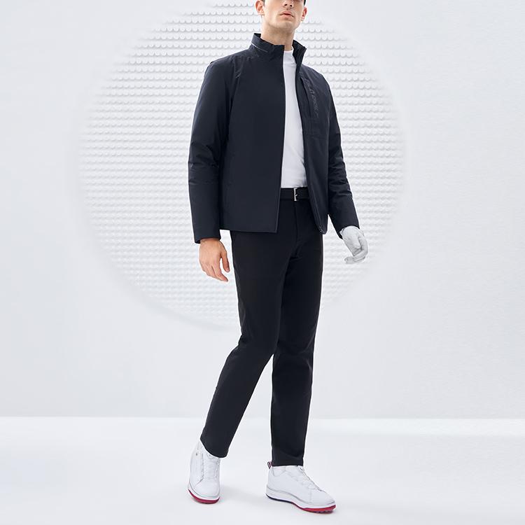 New FILA Athletics Down Jacket Men's Pitch Black A11M245906FBK