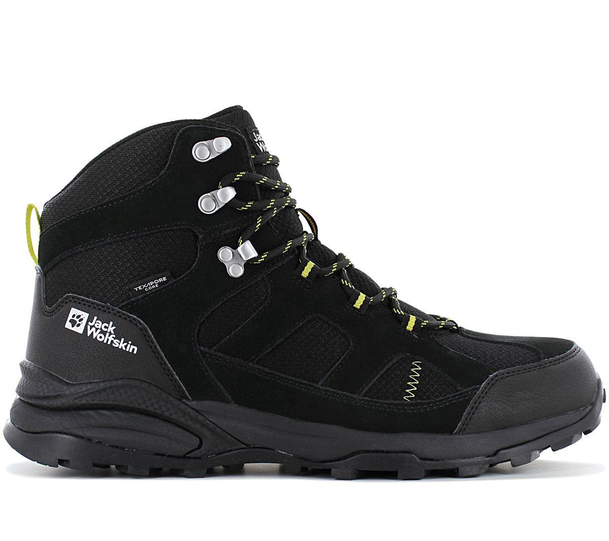 

Jack Wolfskin Great Hike 2 Texapore Mid M - Мужские водонепроницаемые походные туфли черные 4049771-6084 Ботинки ОРИГИНАЛ
