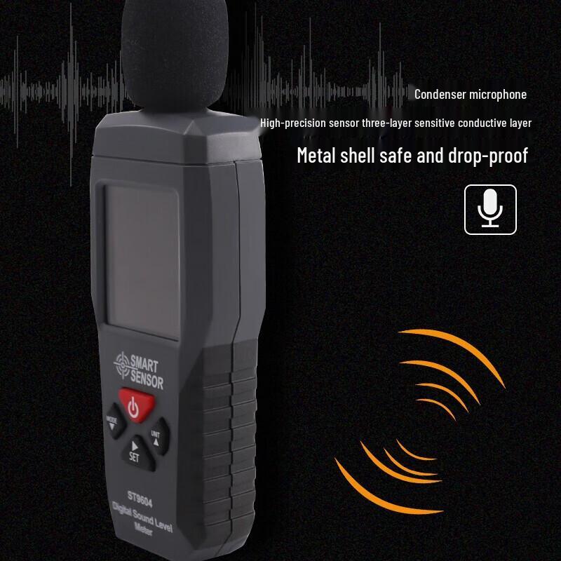 ST9604 Handheld Digital Sound Level Meter with Alarm (CN version)