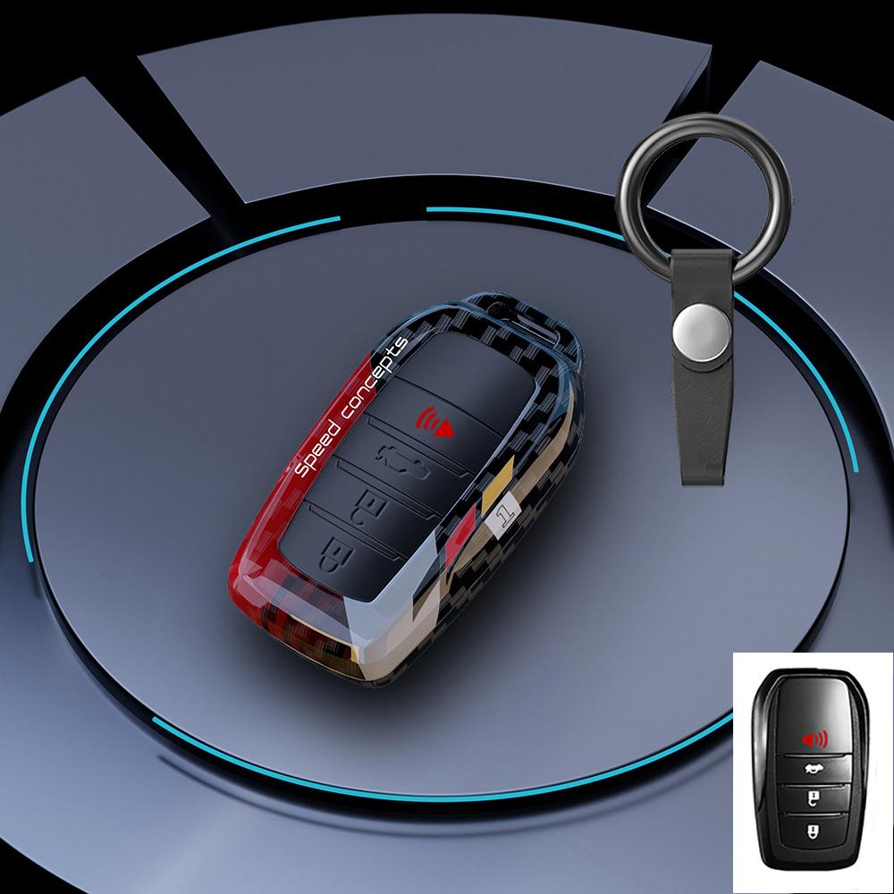 Graffiti Auto Key Fob Cover Case Fit For Toyota Corolla Land Cruiser Prado Crown Yaris Sienna Alphard Cross Hilux Fortuner Camry