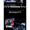 NEW 1/24 Ford Mustang GT Alloy Racing Car Model Toy Diecasts Metal Casting Sound and Light Car Toys For Children Vehicle