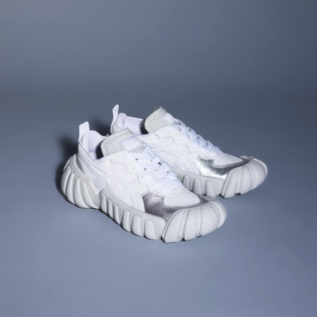 ONITSUKA TIGER Dentigre LS White Metallic Silver