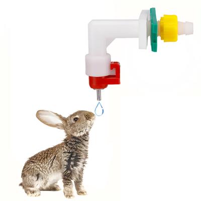 2 Stück Kaninchen Tränker Nippel Hamster Automatisches Futter Wasser Nippel Kaninchen Farm Nagetiere Tiere Tränker Geflügel Futter Tränken