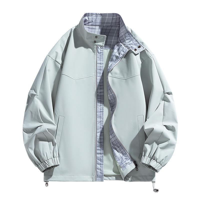 Men's Spring New Korean Style Fashionable Simple Teenager Student Loose Outdoor Windproof Jacket