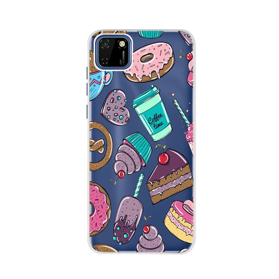 Case For Huawei Honor 9S Case 5.45" Silicon Painted Soft TPU Cover On Honor 9S 9 S S9 DUA-LX9 Phone Back Protective Coque Bumper