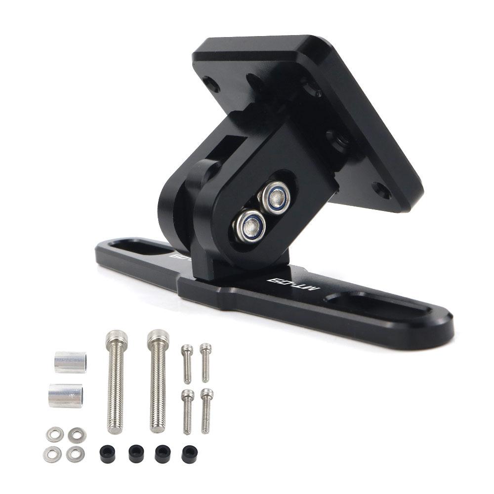 For YAMAHA XT250 225 MT-15 MT-09/FZ-09 Tracer 900 MT-09 Tenere 700 XSR900 V-Max GPS Navigation Mount Bracket Plate Phone Holder