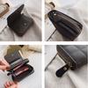 Women Short Wallets PU Leather Female Plaid Purses Nubuck Card Holder Wallet Fashion Woman Small Zipper Wallet With Coin Purse