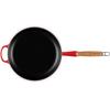 Сковорода Le Creuset Signature из чугуна 24 см, вишнево-красная (20258240600422)