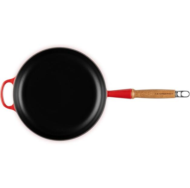 Le Creuset Signature Cast Iron Skillet 24 Cm, Cherry Red (20258240600422)