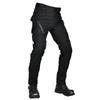 Mens All-Season Motorcycle Riding Pants With Impact Protection Waterproof Windproof Breathable High-Waist Stretch Fit