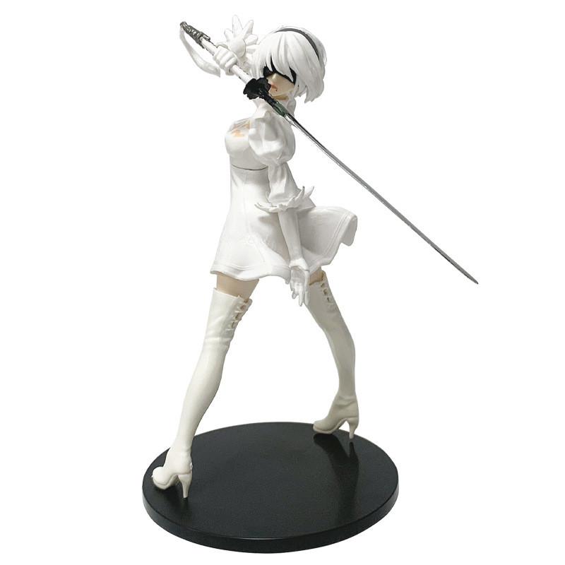 

Nier Automata Yorha No 2 Type B Pvc Figure With Articulated Design For Collectors білий