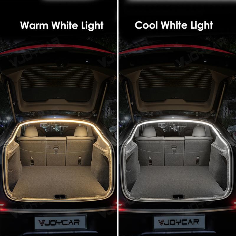 VJOYCAR New Model Y Juniper YL New 3 Highland Rear Front Rear Trunk Waterproof LED Strip Atmosphere Brighten Light Plug & Play
