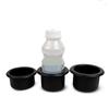 72mm/77mm/79mm Black Cup Water Drink Holder Recessed For RV Car Marine Boat Trailer Can Place Beverage Bottles, Water Cups
