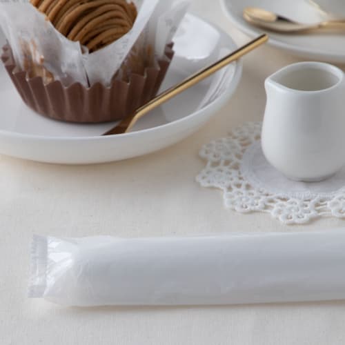 Strix Design Large, Thick, Disposable Hand Towels, Made In Japan, Round, 60 Individually Wrapped, Embossed Surface, Comfortable To Use, Non-Woven Rayo