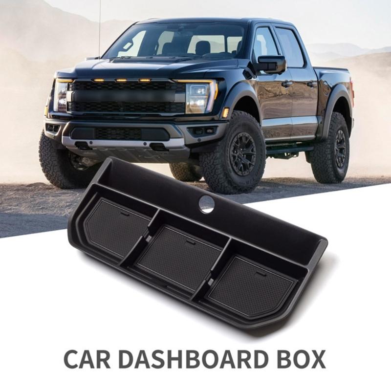 Organizer-Ablagefach für die Mittelkonsole, ABS-Organizer, Innenausstattung für F150 2021-2023