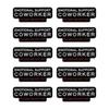 10 Piece Humorous Office Accessory Emotional Support Pin Team Member Do Not Pet Zinc Alloy Brooch For Professionals