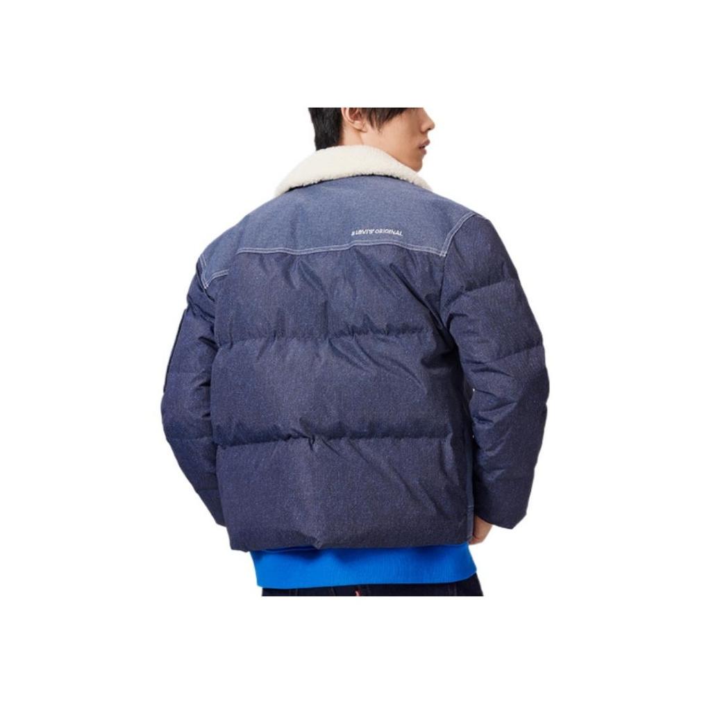 Levis Color Block Casual Single Button Denim Jacket Men Jackets Blue A5161-0001