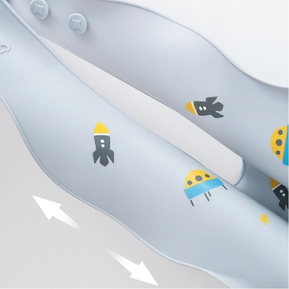 Cartoon Printed Baby Bibs Soft Silicone Toddlers Bibs Cute Waterproof Bibs  Newborn